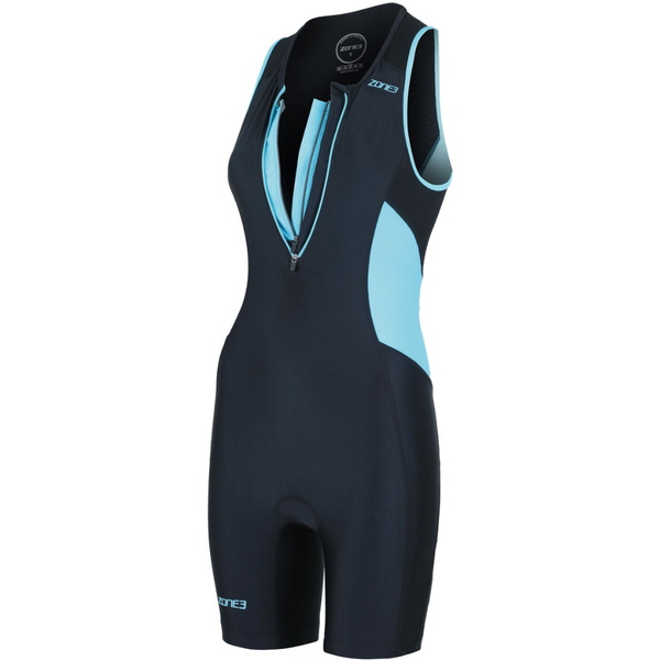 2026 ZONE3 Womens Activate Trisuit TS23WACT107 - Black / Turquoise